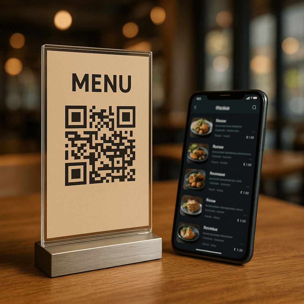منوی QR Code چیست و چرا فروش رستوران و کافه را بیشتر می‌کند؟